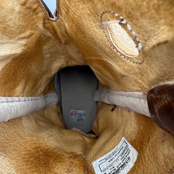 Double H Light Brown Western Heeled Boots - Picture 10 of 12